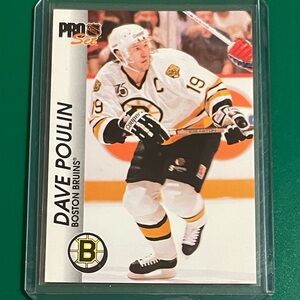Dave Poulin #9 1992-93 Pro Set Hockey Trading Card